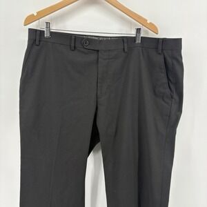 Lauren Ralph‎ Lauren 40x30 Mens Gray Dress Stretch Slacks Total Comfort